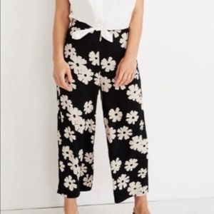 Madewell Huston Floral Cropped Pants